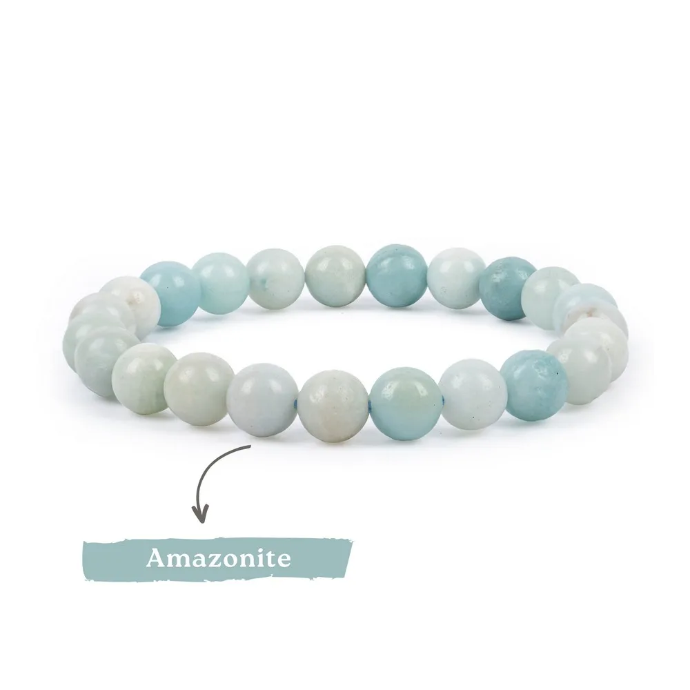 Amazonite Bracelet product image — Gemstone Bracelets