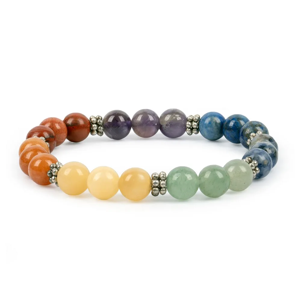 7 Chakra Stones Bracelets — Gemstone Bracelets