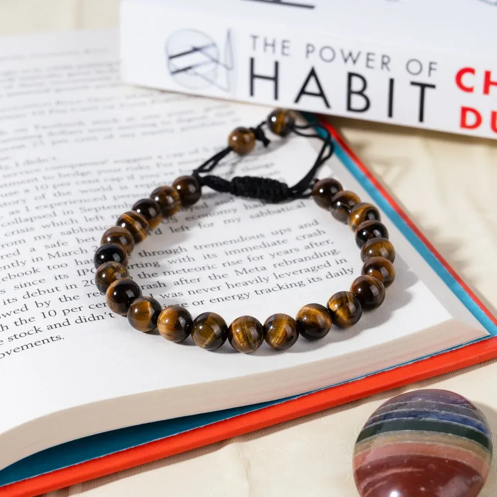 Tiger Eye Scrachable Bracelet product image — Gemstone Bracelets