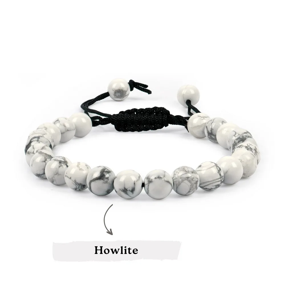Howlite Bracelet product image — Gemstone Bracelets