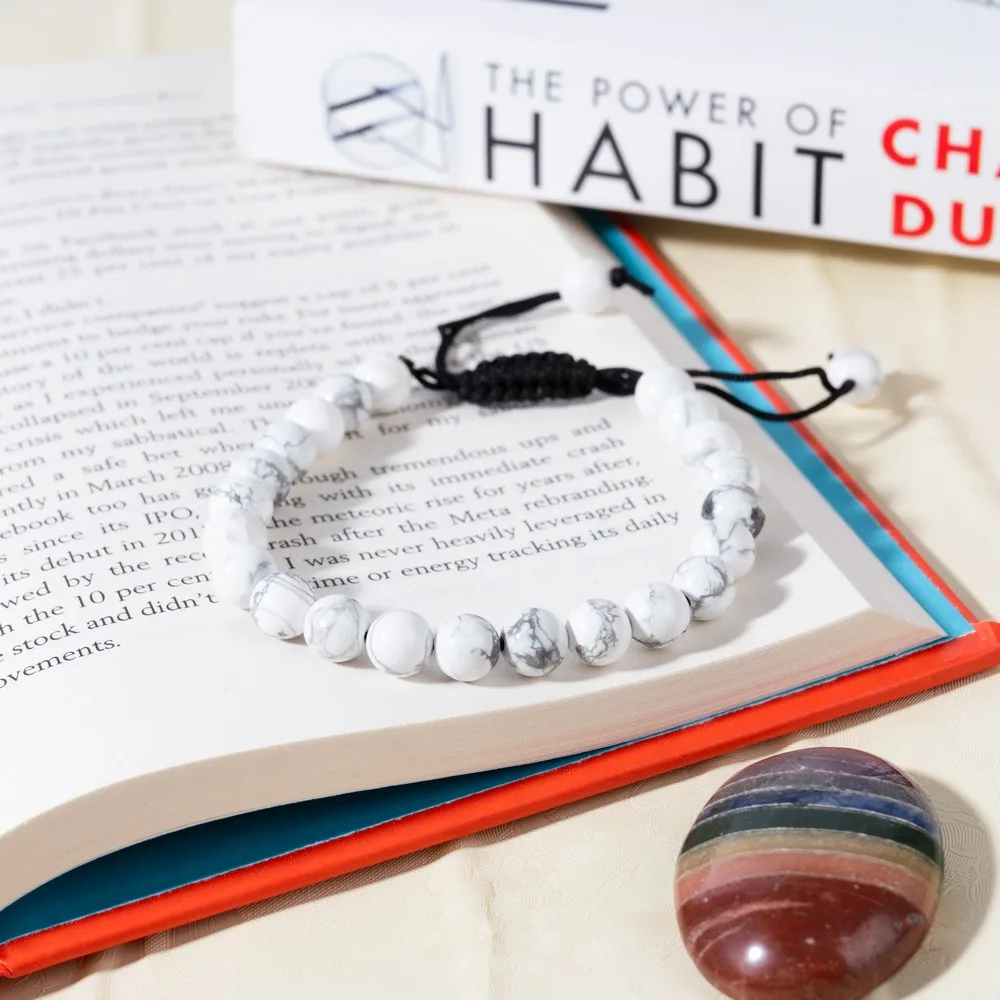 Howlite Bracelet product image — Gemstone Bracelets