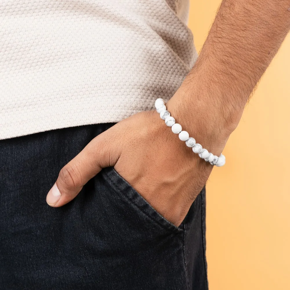 Howlite Bracelet product image — Gemstone Bracelets